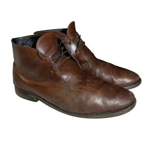 Thursday Everyday Boots Mens Size 11.5 Brown Leather Preppy Read Description